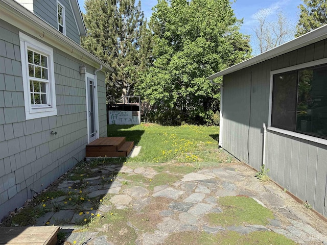 616 E 8th, Moscow, ID 83843 - view of green lawn featuring a patio