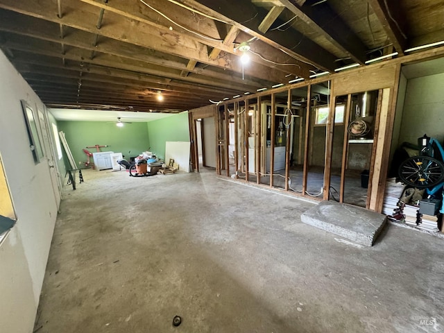 250 Hill Rd, Orofino, ID 83543 - view of unfinished basement