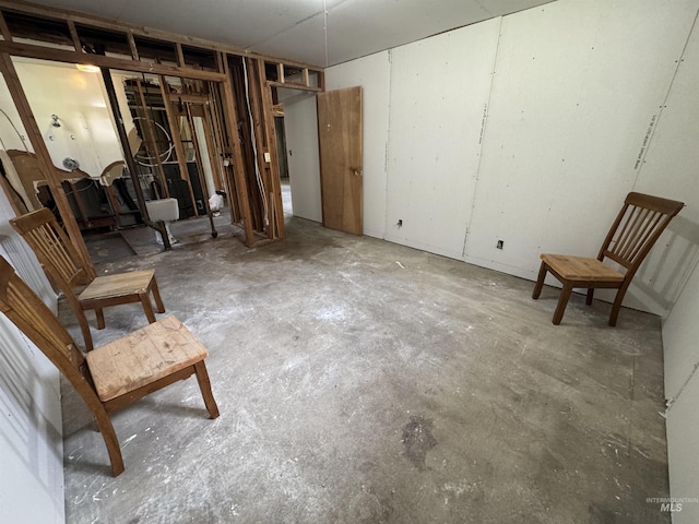 250 Hill Rd, Orofino, ID 83543 - unfurnished room with concrete floors