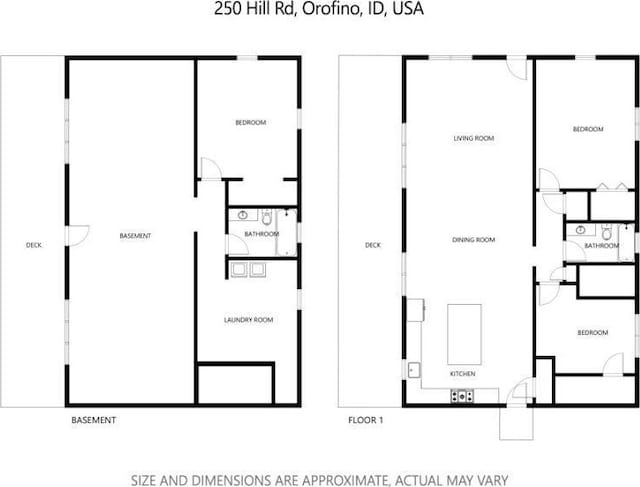 250 Hill Rd, Orofino, ID 83543 - plan