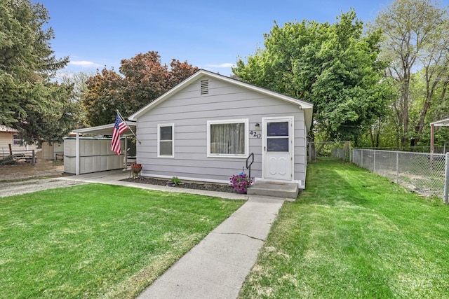 420 E 3rd St, Shoshone, ID 83352 - view of bungalow
