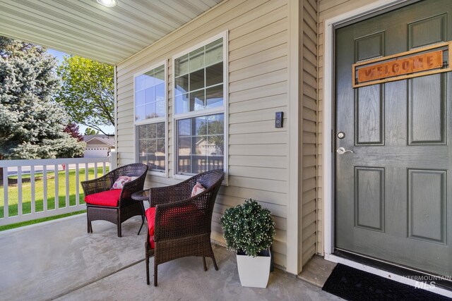 1326 N Alvey, Meridian, ID 83642 - view of exterior entry with covered porch