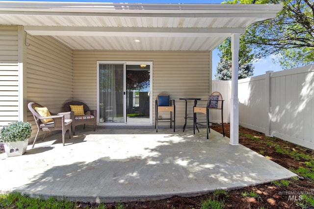 1326 N Alvey, Meridian, ID 83642 - view of patio / terrace with fence