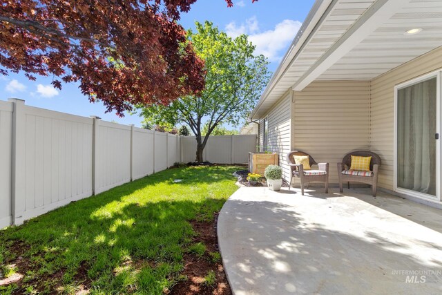1326 N Alvey, Meridian, ID 83642 - view of yard featuring a patio area