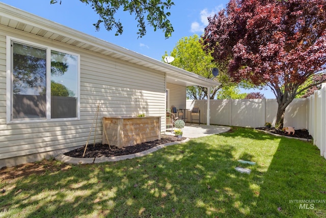 1326 N Alvey, Meridian, ID 83642 - view of yard with a patio