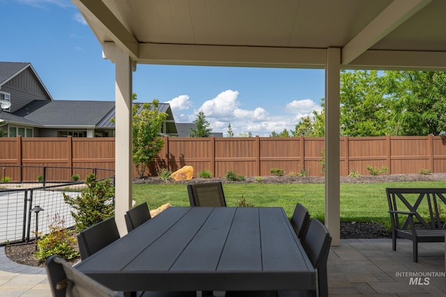 2522 N Foudy Ave, Eagle, ID 83616 - view of patio / terrace with outdoor dining space