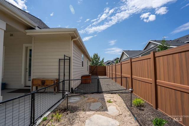 2522 N Foudy Ave, Eagle, ID 83616 - fenced backyard with a gate