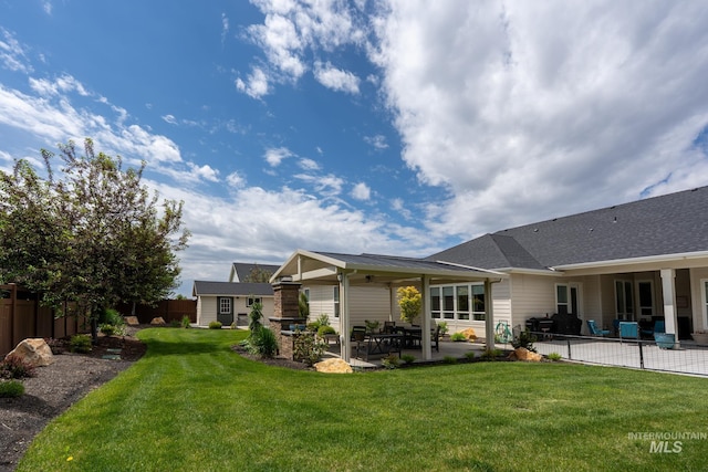 2522 N Foudy Ave, Eagle, ID 83616 - rear view of property featuring a patio area