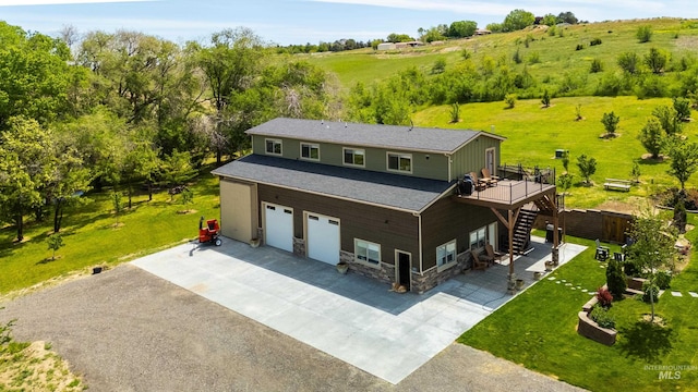 13005 Lake Shore Dr, Nampa, ID 83686 - aerial view featuring a rural view