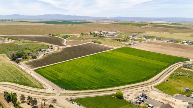 13005 Lake Shore Dr, Nampa, ID 83686 - bird's eye view featuring a rural view and a mountain view