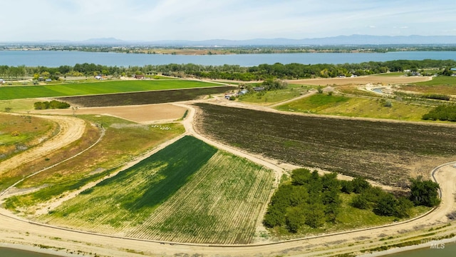 13005 Lake Shore Dr, Nampa, ID 83686 - aerial view with a water and mountain view