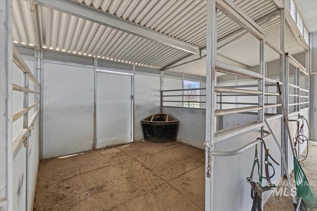 view of stable