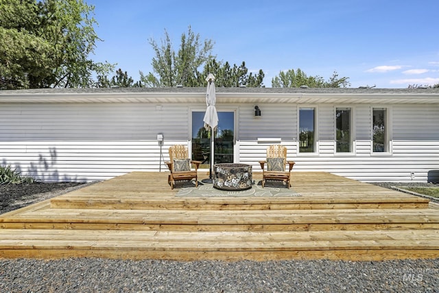 view of deck