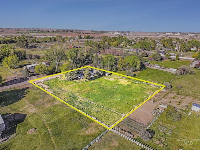 drone / aerial view