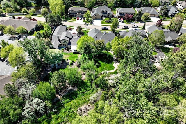 178 Cottonwood Ct, Eagle, ID 83616 - aerial view featuring a residential view