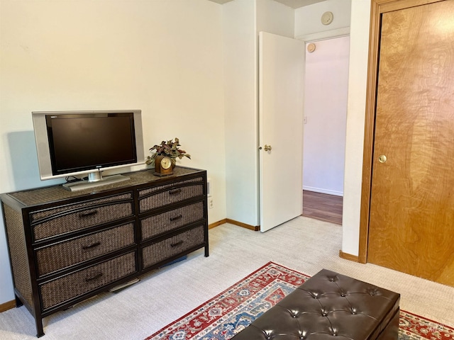1425 Clements, Mccall, ID 83638 - bedroom featuring light colored carpet and baseboards