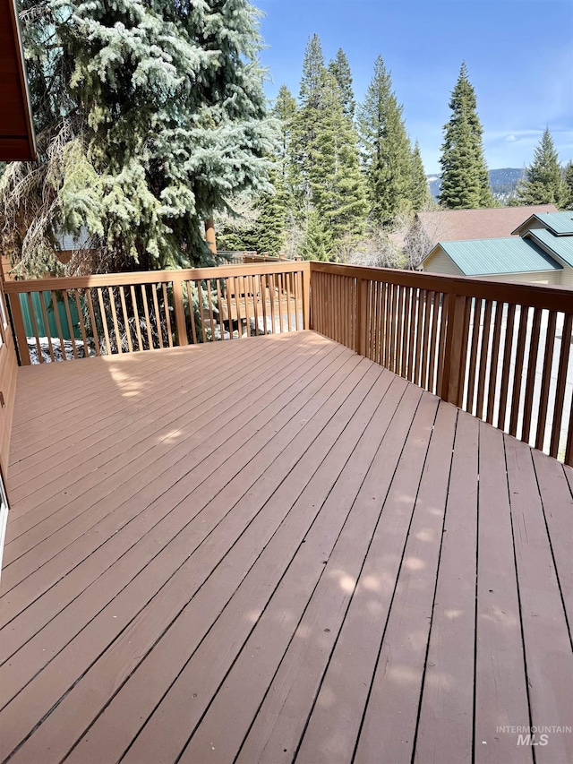 1425 Clements, Mccall, ID 83638 - view of deck