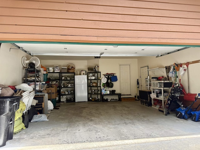 1425 Clements, Mccall, ID 83638 - garage featuring freestanding refrigerator