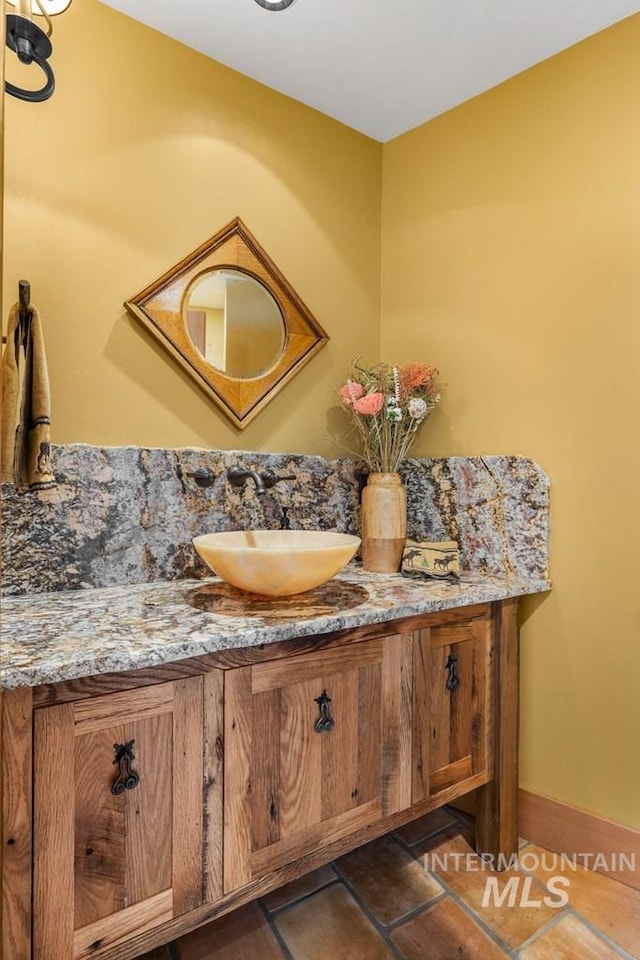 1418 Club Hill Blvd, Mccall, ID 83638 - bathroom featuring vanity and baseboards