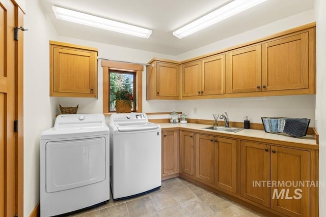 1418 Club Hill Blvd, Mccall, ID 83638 - washroom featuring cabinet space and washing machine and clothes dryer