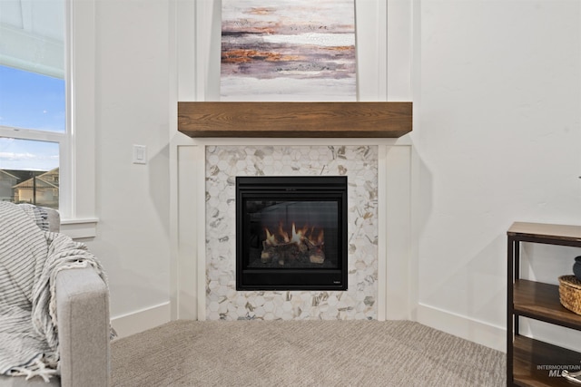 7766 W Daybreak Run Ct, Meridian, ID 83646 - detailed view of a fireplace