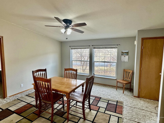 1089 Wallen Rd, Moscow, ID 83843 - dining area with ceiling fan and baseboards