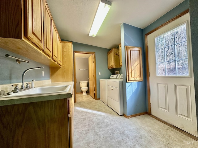 1089 Wallen Rd, Moscow, ID 83843 - laundry room with separate washer and dryer and cabinet space
