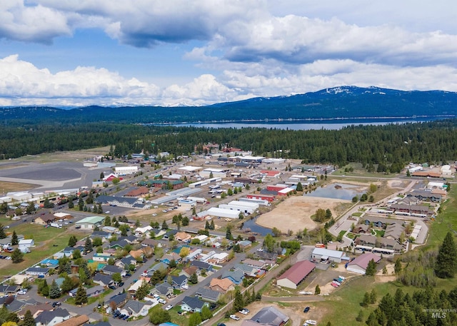 406 Margaret Way, Mccall, ID 83638 - aerial view of property's location featuring a forest and a water and mountain view