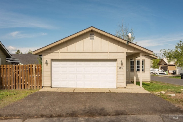 406 Margaret Way, Mccall, ID 83638 - ranch-style home with board and batten siding, driveway, and a garage