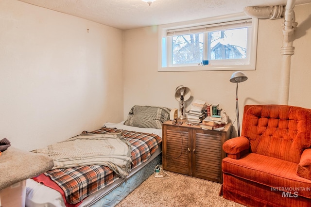 bedroom featuring carpet floors