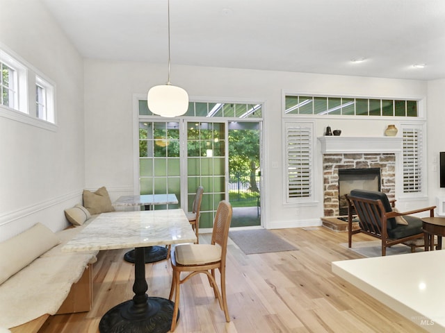 1262 N Forestdale Pl, Eagle, ID 83616 - dining room featuring wood finished floors