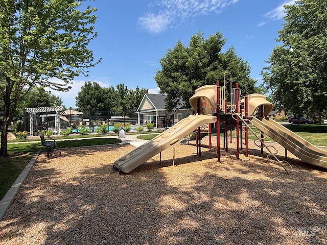 3931 N Park Crossing Ave, Meridian, ID 83646 - view of community jungle gym