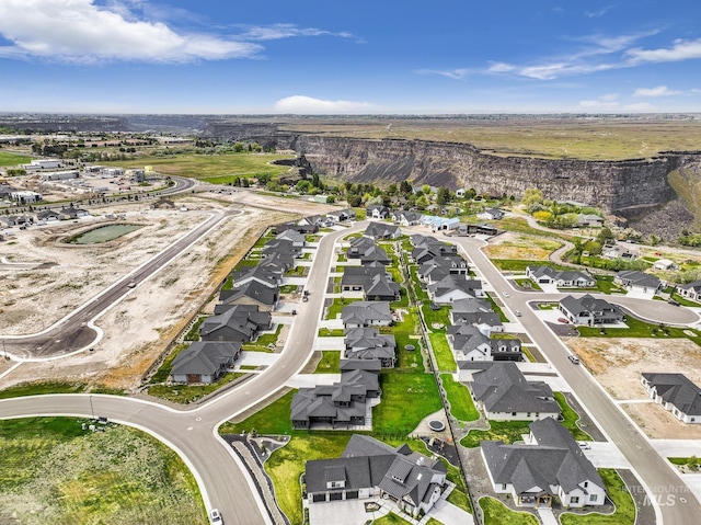 birds eye view of property featuring a residential view