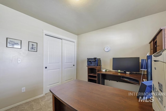741 Gregory Way, Twin Falls, ID 83301 - office area featuring carpet and baseboards