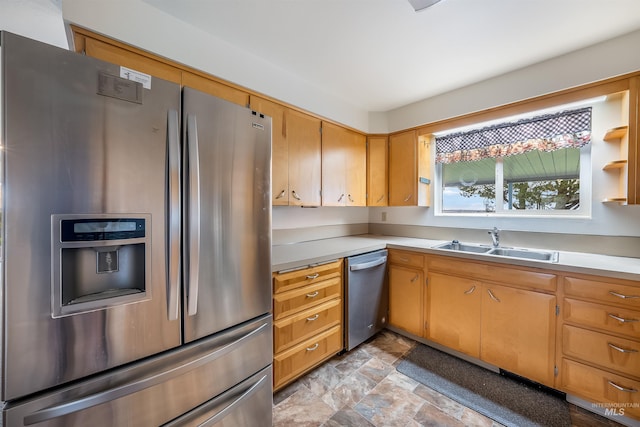 18822 Chicken Dinner Rd, Caldwell, ID 83607 - kitchen with sink and stainless steel appliances