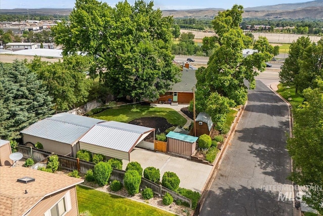 4523 N Mountain View Dr, Boise, ID 83704 - drone / aerial view of a mountainous background