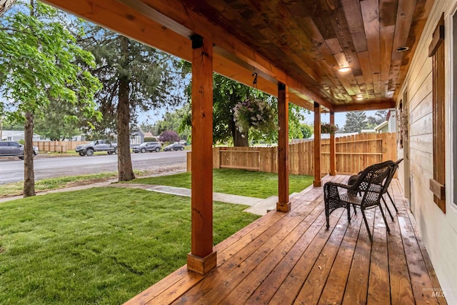 1010 E Main St, Weiser, ID 83672 - view of deck