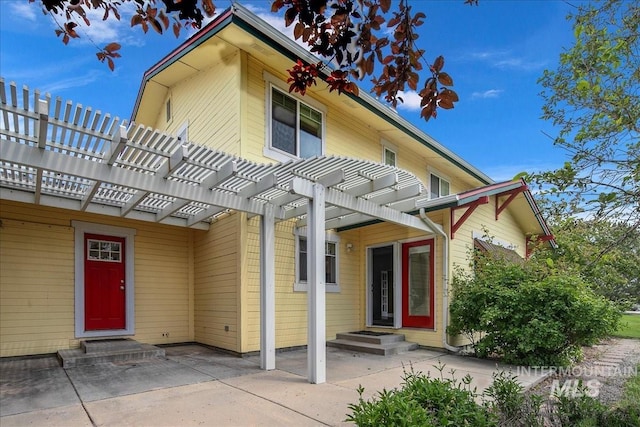 2021 W Ardell Rd, Kuna, ID 83634 - view of front facade featuring a pergola
