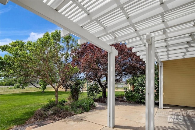 2021 W Ardell Rd, Kuna, ID 83634 - view of patio featuring a pergola