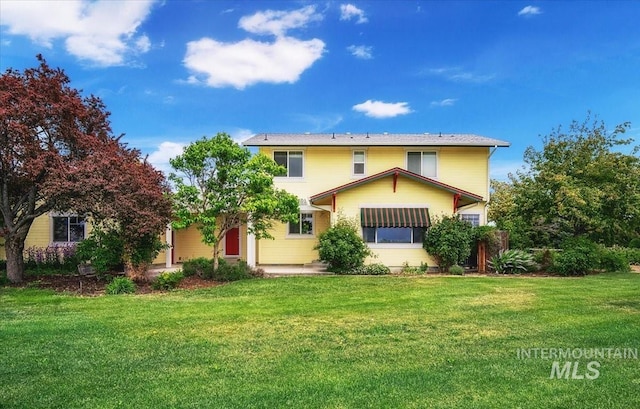 2021 W Ardell Rd, Kuna, ID 83634 - view of front of home with a front lawn