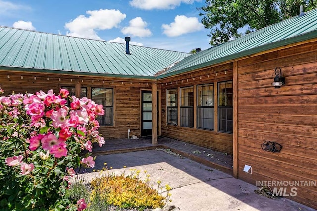 8315 Elk Ridge Ln, Middleton, ID 83644 - view of exterior entry with metal roof