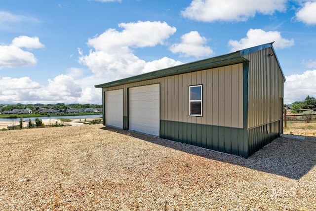 8315 Elk Ridge Ln, Middleton, ID 83644 - view of outbuilding with a water view