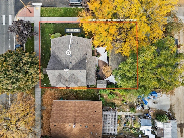 drone / aerial view