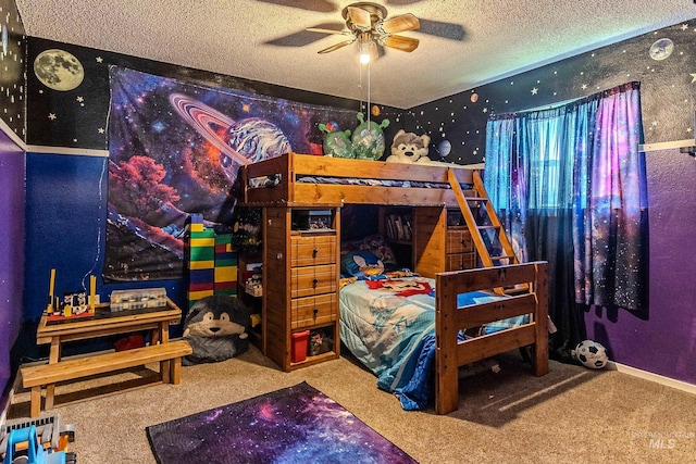 150 N 18 E, Mountain Home, ID 83647 - carpeted bedroom featuring a textured ceiling