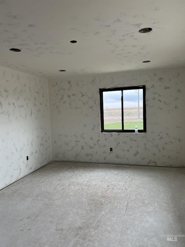 view of empty room