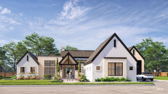 1892 W Oakhampton Dr, Eagle, ID 83616 - view of tudor-style house