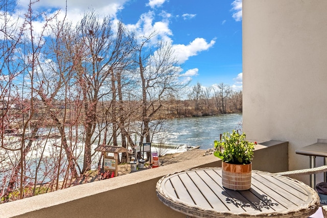 3480 N Prospect Ln, Garden City, ID 83714 - balcony featuring a water view