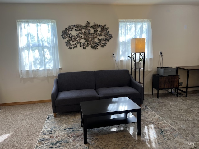 140 3rd St, Grand View, ID 83624 - living room with baseboards