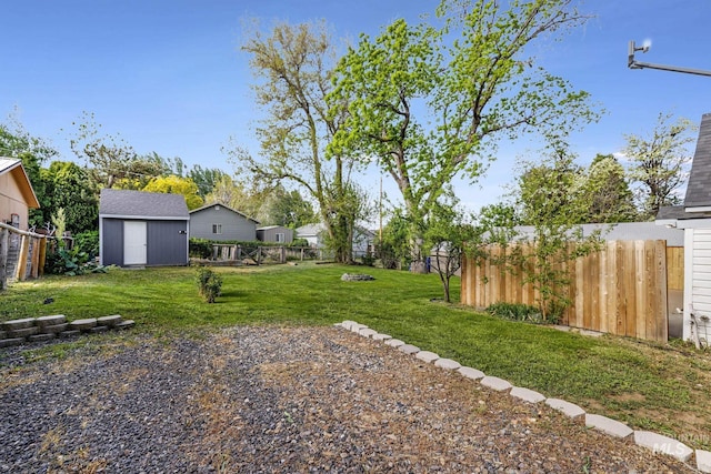 240 W Valley Rd, Hagerman, ID 83332 - view of yard featuring a storage shed and an outbuilding