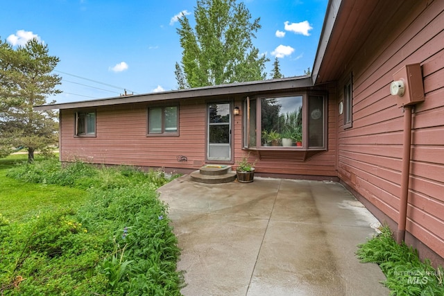 4 N 100 W, Fairfield, ID 83327 - property entrance featuring a patio